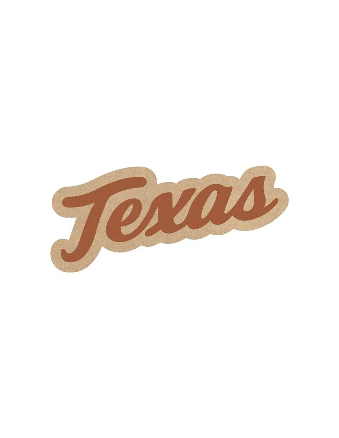 UT Texas Wood Magnet