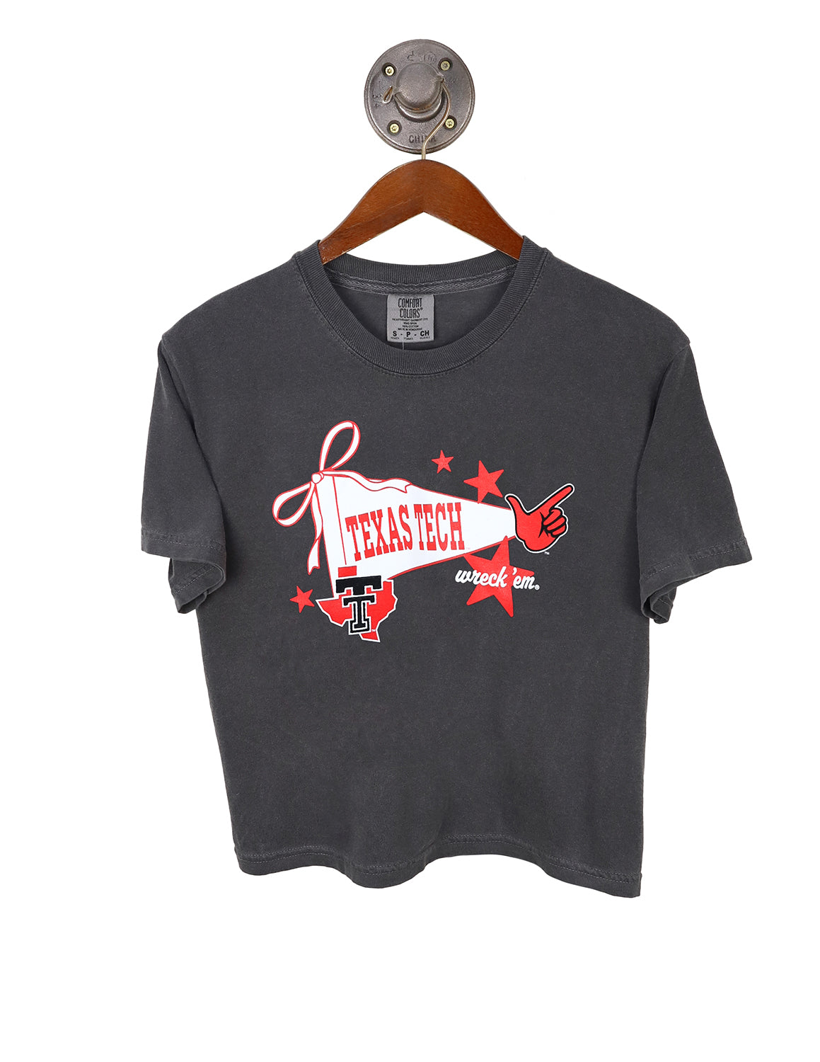 TTU Retro Cropped Tee