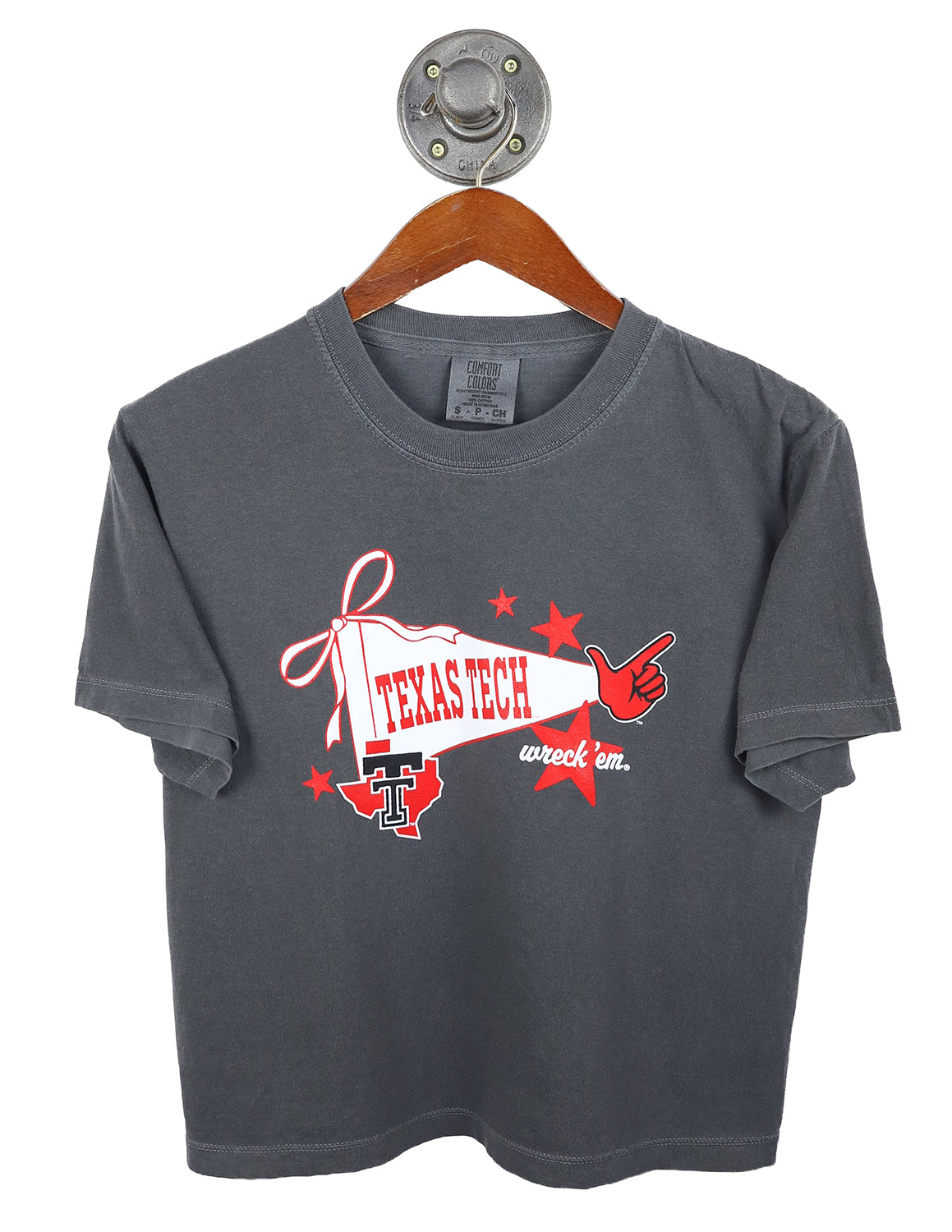 TTU Retro Cropped Tee