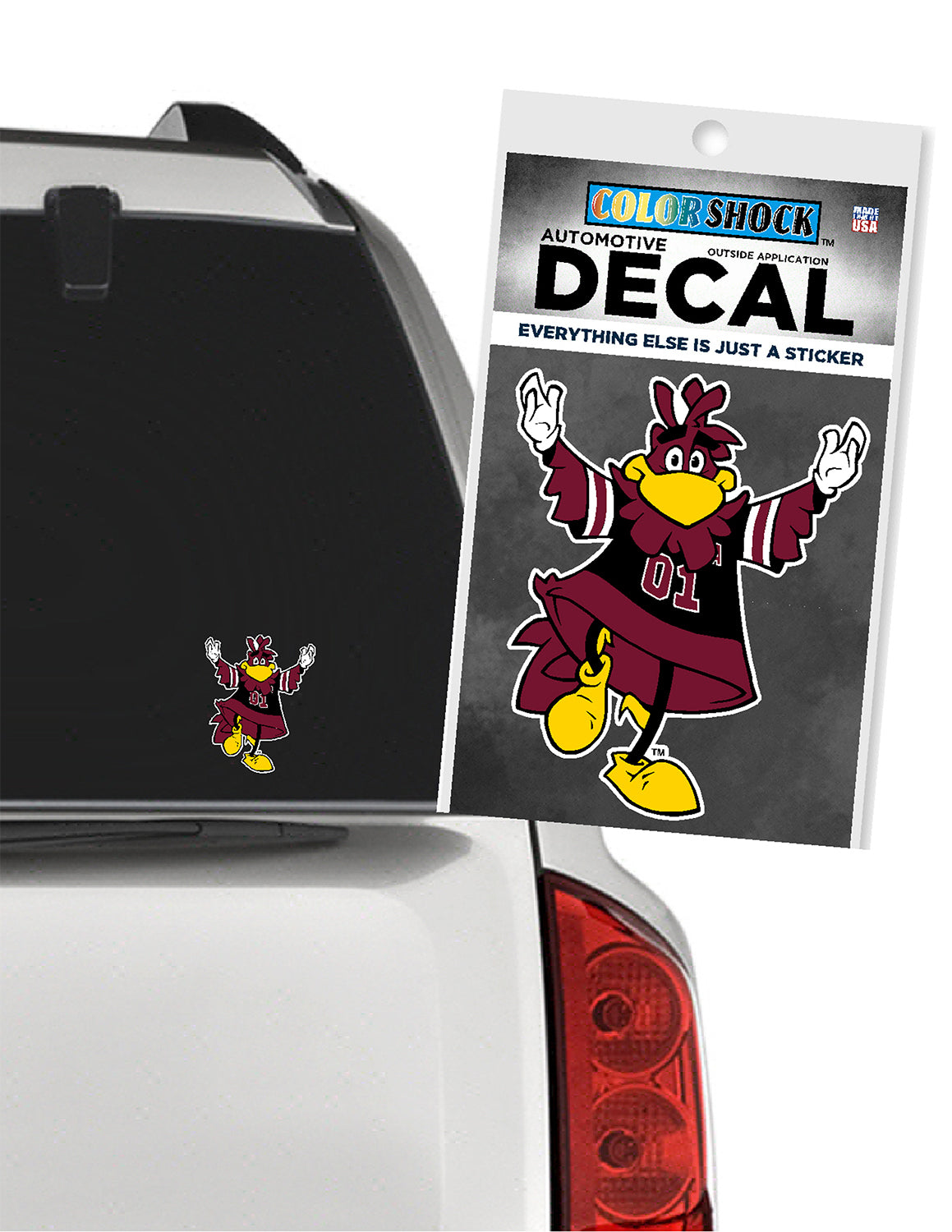 USC Mascot Car Decal