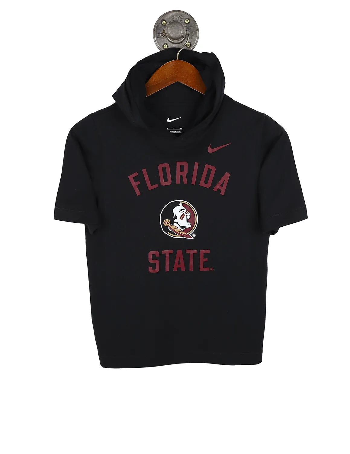 FSU Nike Youth Core Cotton Hooded T-Shirt