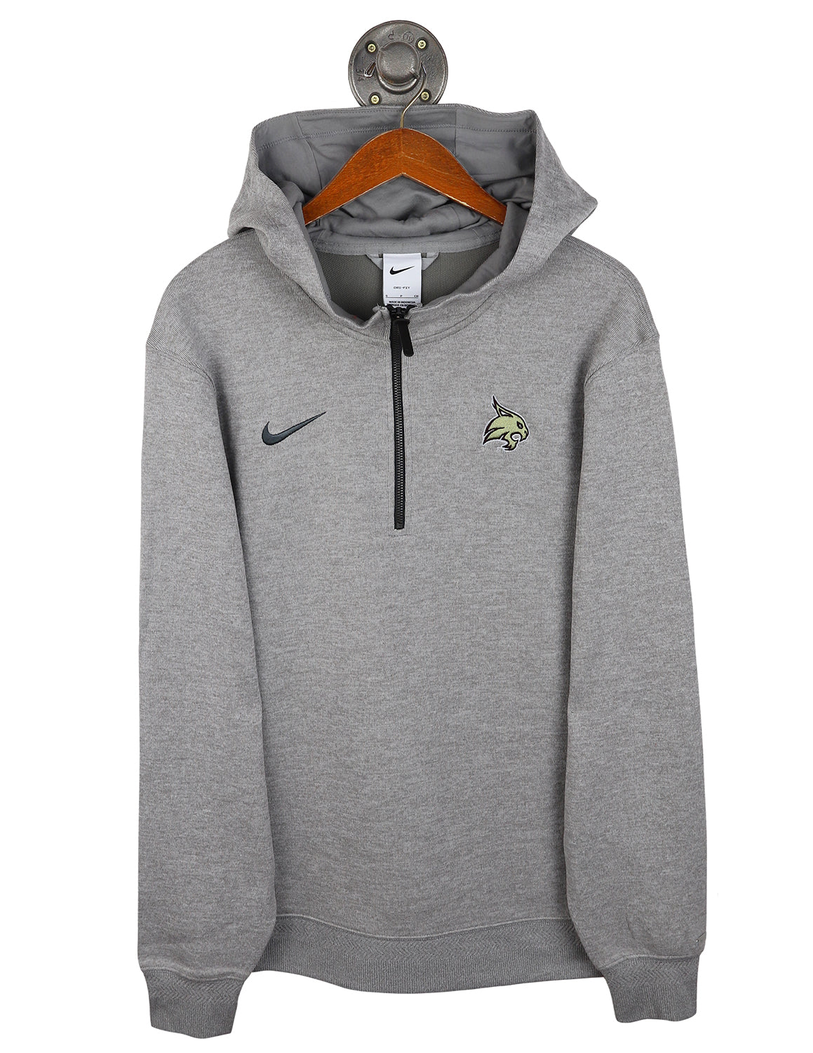 TXST Nike Dri-Fit Coaches Half Zip Hoodie
