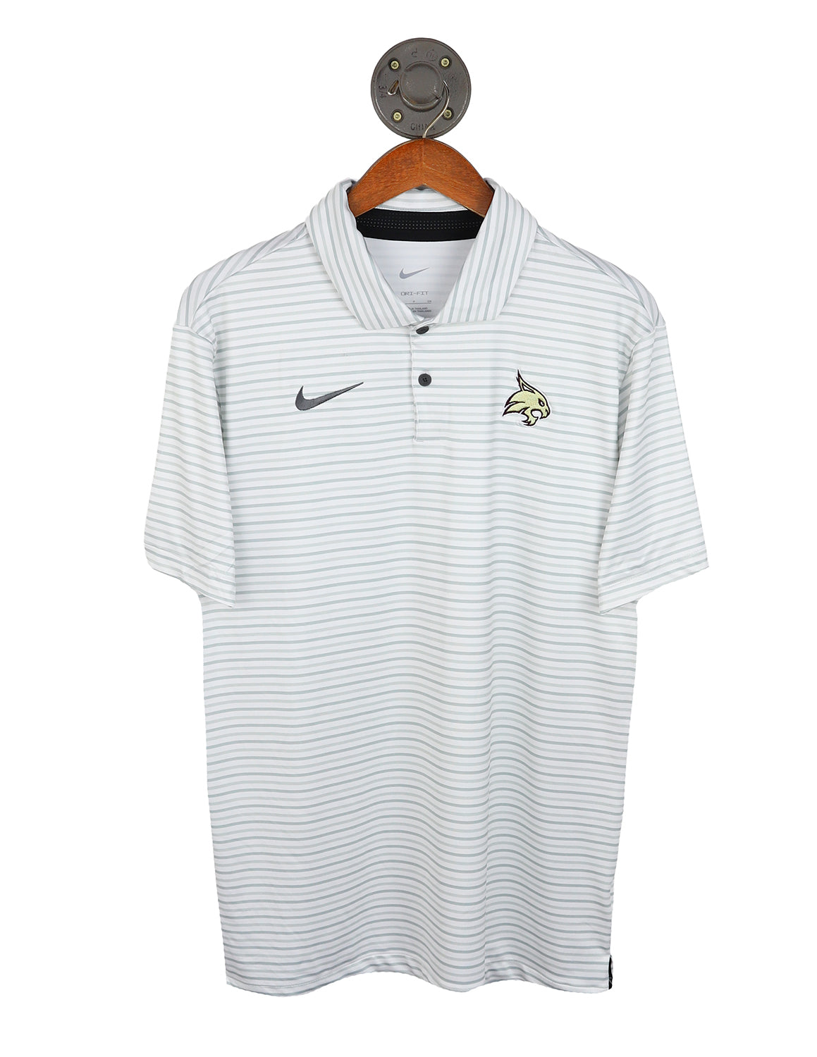TXST Men's Nike Striped Polo