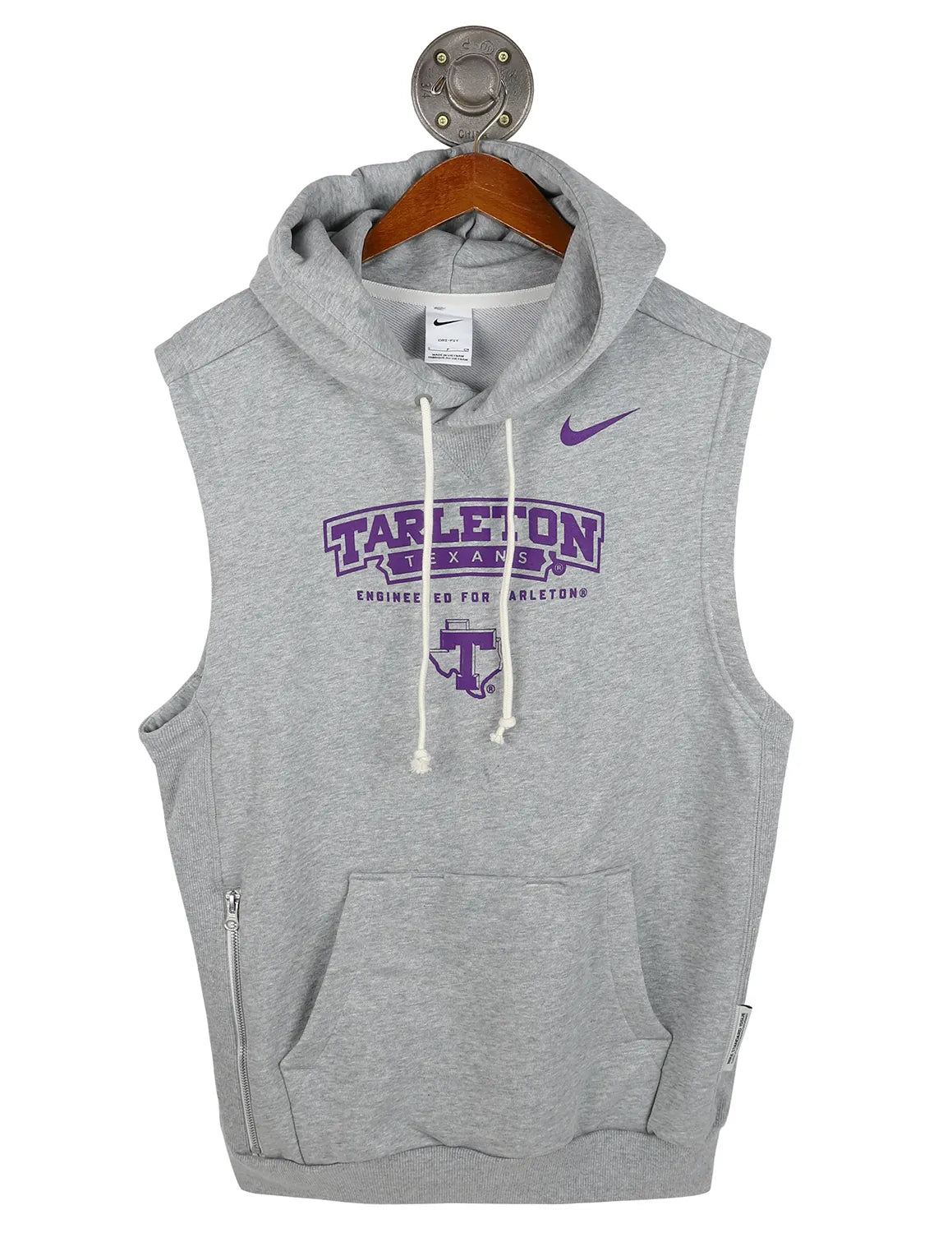 TSU Nike Sideline Sleeveless Pullover Hoodie | Barefoot Campus
