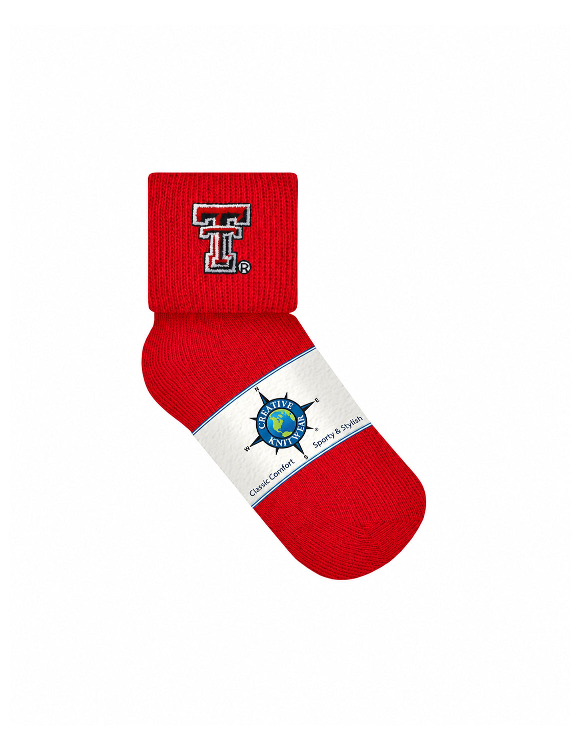 TTU Kids Anklet Socks