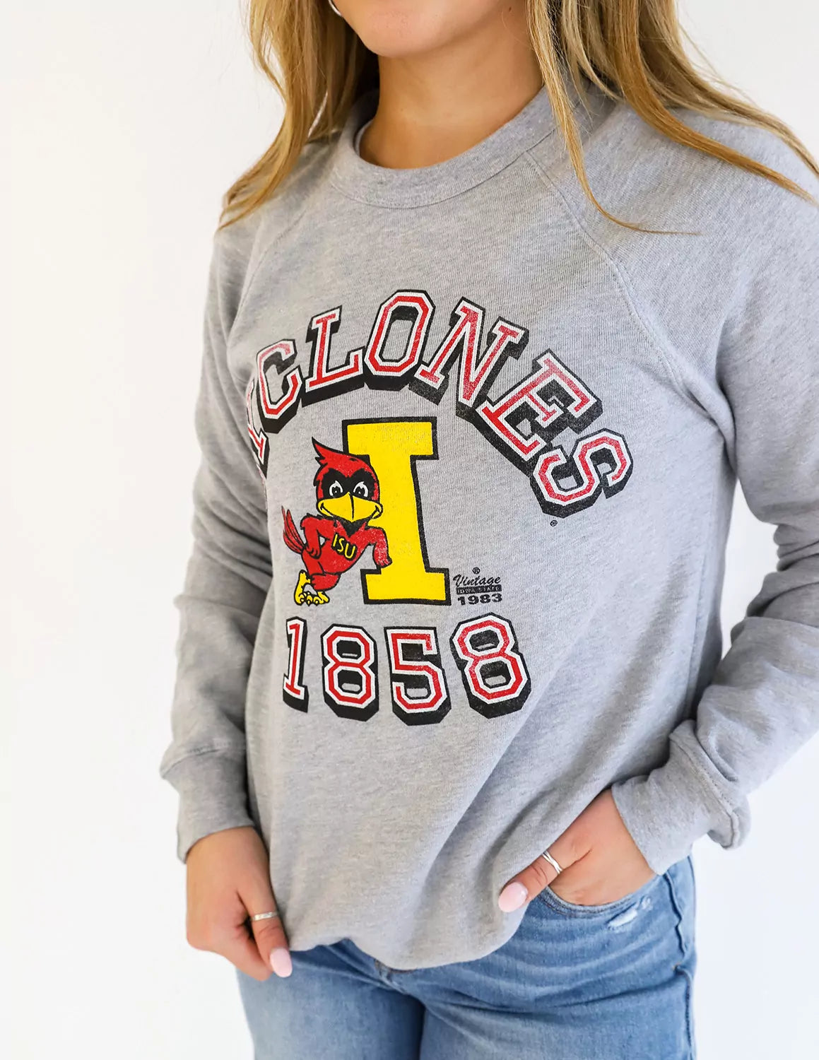 ISU Vin Minute Crewneck
