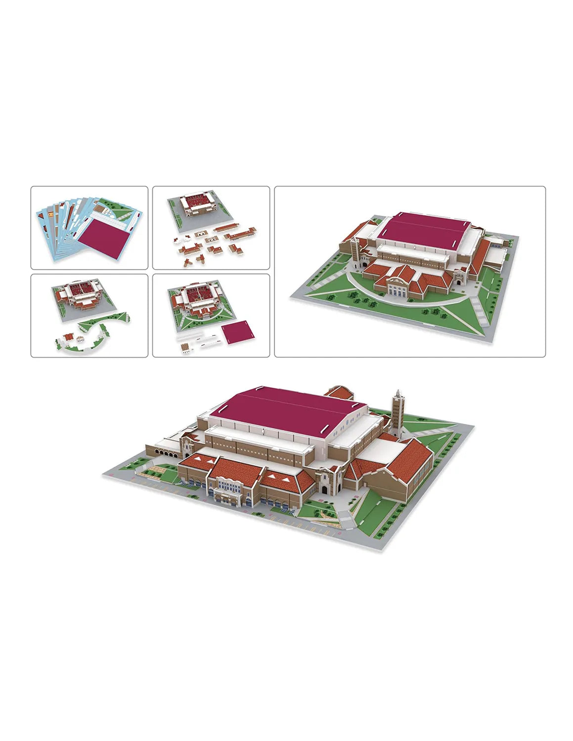 TTU 3D Basketball Stadium Puzzle