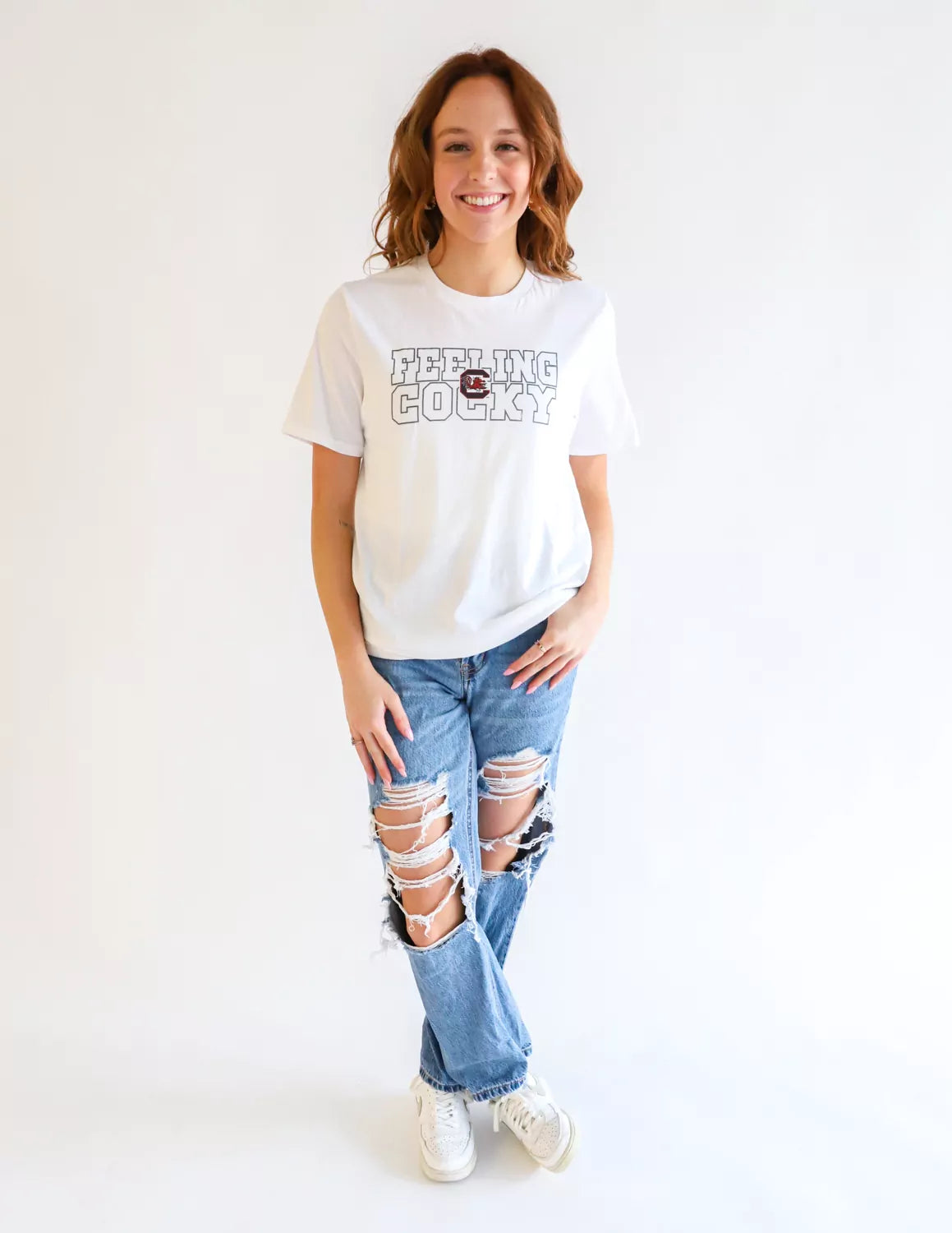 USC Feeling Cocky Short Sleeve