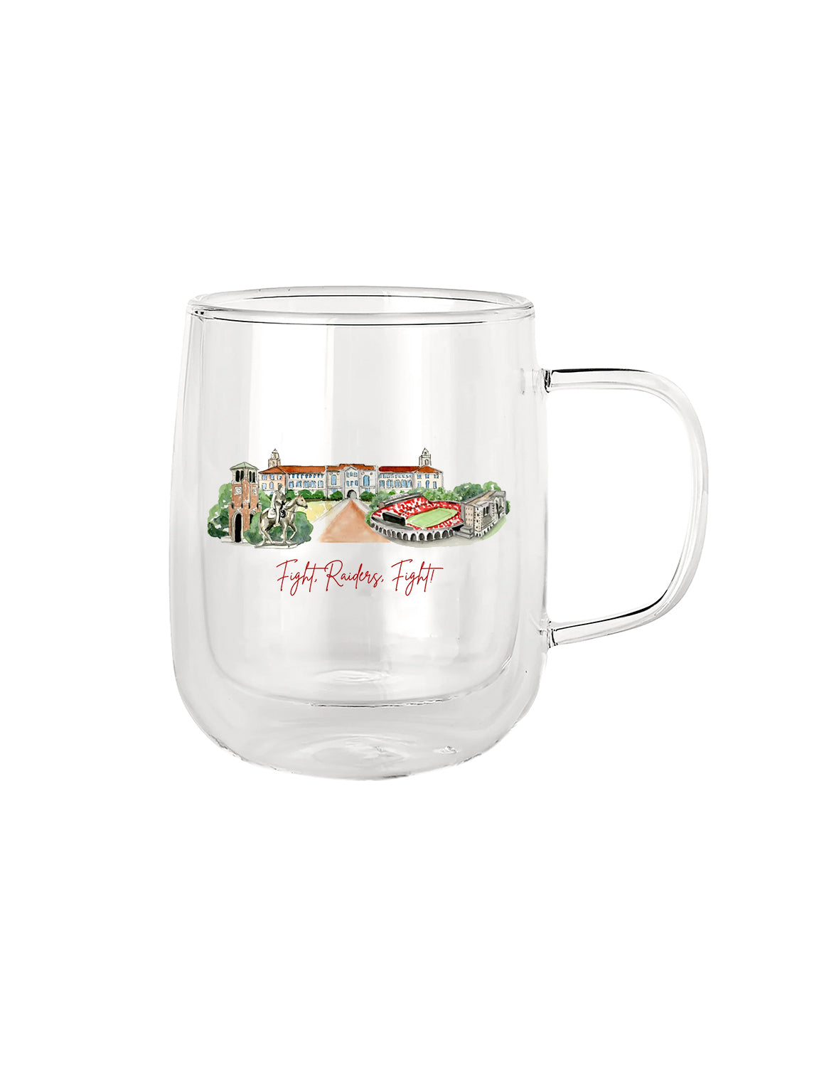 TTU Landmark Glass Mug